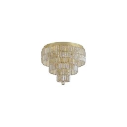 Searchlight 61321-6SB - Plafonieră EMPIRE 6xE14/60W/230V IP44