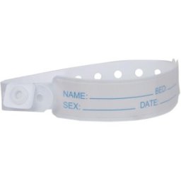 Bratari de Identificare Albe, pentru Adulti si Copii, Prima, 100 Buc