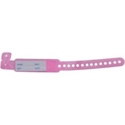 Bratari de Identificare Roz, pentru Copii, Prima, 100 Buc
