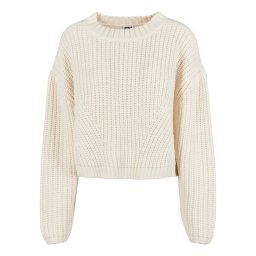 Doamnelor Wide Oversize Pulover Whitesand