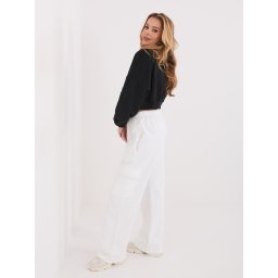 Pantaloni ecru simpli