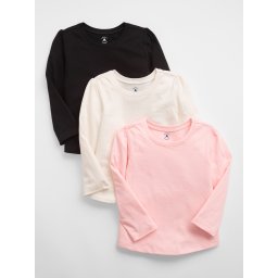 Tricou GAP cu mânecă lungă pentru copii, 3 piese