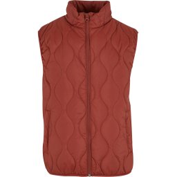 Urban Classics Vestă roșu ruginiu