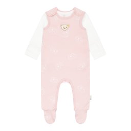 Steiff Collection Set maro cappuccino / maro închis / roz / alb