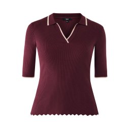 MEXX Tricou bej deschis / roşu închis