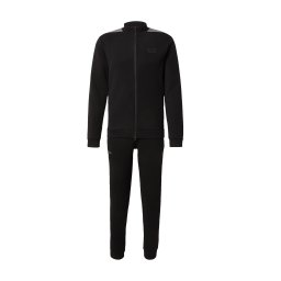 EA7 Emporio Armani Costum de trening gri deschis / negru