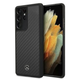 Husa Mercedes MEHCS21LRCABK S21 Ultra G998 Negru/black carbon hardcase Dynamic Line