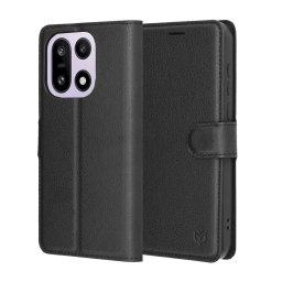 Husa Husa pentru OnePlus 15 - Techsuit Leather Folio - Black