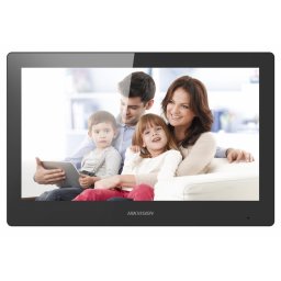 Monitor videointerfon WIFI modular 10" color Hikvision DS-KH8520-WTE1/EU; ecran LCD 10" color cu touch screeen, rezolutie ecran 1024 ×600; design modern; Conectivitate: Retea wireless: Wi-Fi 802.11b/g/n;Network:10/100 Mbps self adaptive network; TCP/IP, S