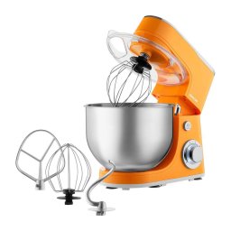 Sencor - Robot de bucătărie cu bol din inox, 1300W/230V, portocaliu