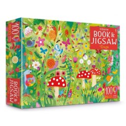 Set Puzzle + Carte - Bugs 100 piese Usborne