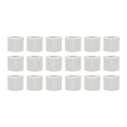 Set 24 role etichete ECO DYMO LabelWriter albe 57 32 mm pentru organizare, inventariere si identificare 2223590