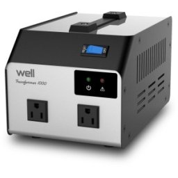 Convertor Tensiune 220V - 110V, 1000VA / 800W, 2 Iesiri, Well