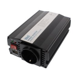 Invertor de Tensiune 24V - 220V, USB, 300W, Well