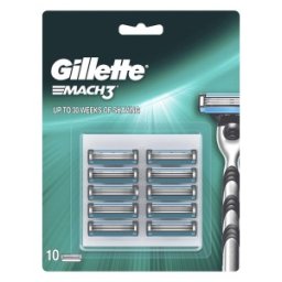 Set 2 x 10 Rezerve Aparat de Ras Gillette Mach 3, 3 Lame, Barbati