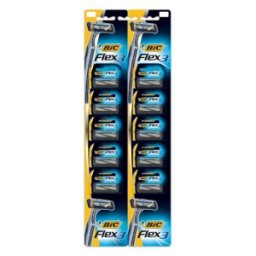 Set 2 x 10 Aparate de Ras BIC Flex 3, 3 Lame, Barbati