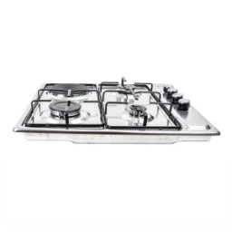 Plita Incorporabila cu Aprindere Electrica, GPL/GN, Inox, 3 Arzatoare + 1 Electric de 1000W
