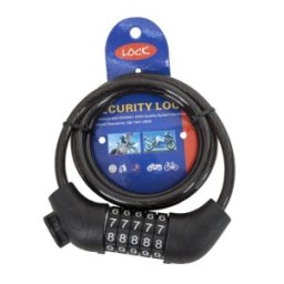 Antifurt pentru Bicicleta, cu Cifru, Dimensiune 8 x 1 m, ZTS 9119