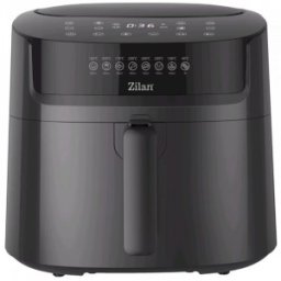Friteuza cu Aer Cald, Putere 1800W, Capacitate 7 l, Temperatura 40–200°C, Zilan