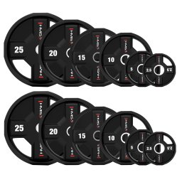 Set greutati olimpice HMS TPC 155 KG