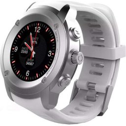 Smartwatch Power Silver White