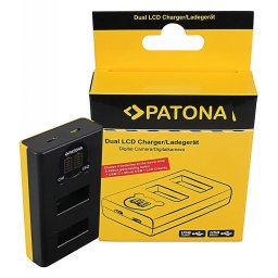 Patona Dual LCD USB Incarcator pentru GoPro Max SPCC1B