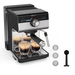 Espressor Authentic+ XP384E10, 1400 W, 15 bar, 2 l, Negru
