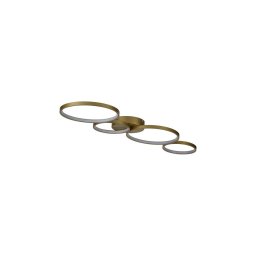 Searchlight 25772-4GO - Plafonieră LED dimabilă CIRQUE LED/37W/230V 3000K 33x97 cm