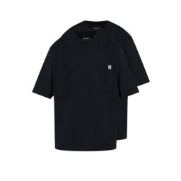 DSQUARED T-Shirt 2-Pack Pocket S74GD1523D20106 900 black-black