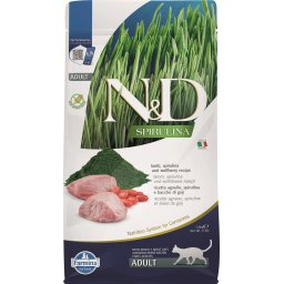 FARMINA N&D Spirulina Cat Adult Lamb and Wolfberry 50 g hrană pisici adulte