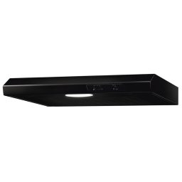 Hota Hota Sub-Dulap, 60 cm, 400 m³/h, 3 Trepte, Filtru Aluminiu, Iluminare LED, 65 dB, Negru