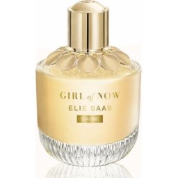 Elie Saab Girl Of Now Shine - Apă de parfum (EDP), 30 ml - Categorie olfactivă: Floral/amber-gourmand - Note vârf: Mandarină, Pară, Ananas, Fistic prăjit - Note mijloc: Floare de portocal, Migdală amară, Ylang-ylang, Iasomie
