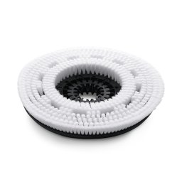 Perie disc albă, foarte moale, Alb, 385 mm