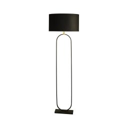 Searchlight EU95101BK - Lampă de podea MODISH, 1xE27/60W/230V, neagră