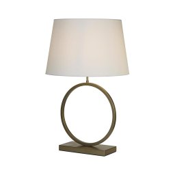Searchlight EU93102WH - Lampă de masă ELEGANT 1xE27/60W/230V albă