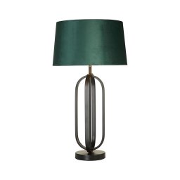 Searchlight EU91101EM - Lampă de masă CHIC, 1xE27/60W/230V, verde