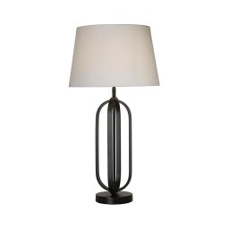 Searchlight EU91101WH - Lampă de masă CHIC 1xE27/60W/230V, albă