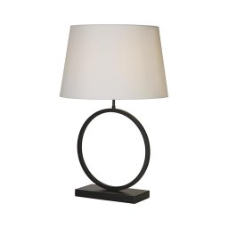 Searchlight EU93101WH - Lampă de masă ELEGANT, 1x E27/60W/230V, albă
