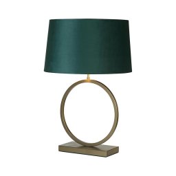 Searchlight EU93102EM - Lampă de masă ELEGANT 1xE27/60W/230V verde