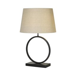 Searchlight EU93101NA - Lampă de masă ELEGANT, 1x E27/60W/230V, crem