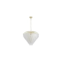 Searchlight FEATHER - Candelabru suspendat pe lanț, 10 x E14 / 60W / 230V - 48970-10SB