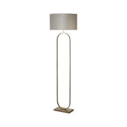 Searchlight EU95102GY - Lampă de podea MODISH 1xE27/60W/230V gri