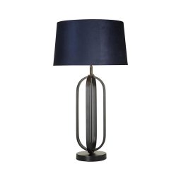 Searchlight EU91101AZ - Lampă de masă CHIC 1xE27/60W/230V, albastră