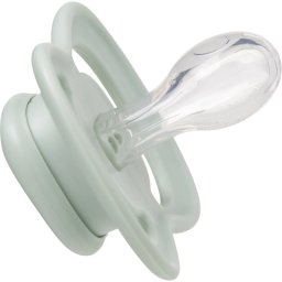 B.Box Silicone 6m+ suzetă Sage/Vanilla 2 buc