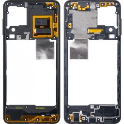Piese si componente Carcasa Mijloc Samsung Galaxy A22 A225, Neagra