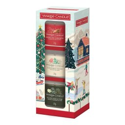 Yankee Candle 3 Mini Filled Votive Christmas Classics Set
