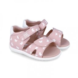 Sandale primii pasi pentru copii fluturasi garvalin, cuarzo (marime: 18 (10,8-11,5 cm))