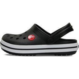 Crocs Pantofi deschiși 'Crocband' roșu / negru / alb