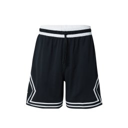 Jordan Pantaloni sport negru / alb