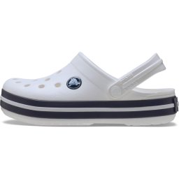Crocs Pantofi deschiși 'Crocband' bleumarin / alb